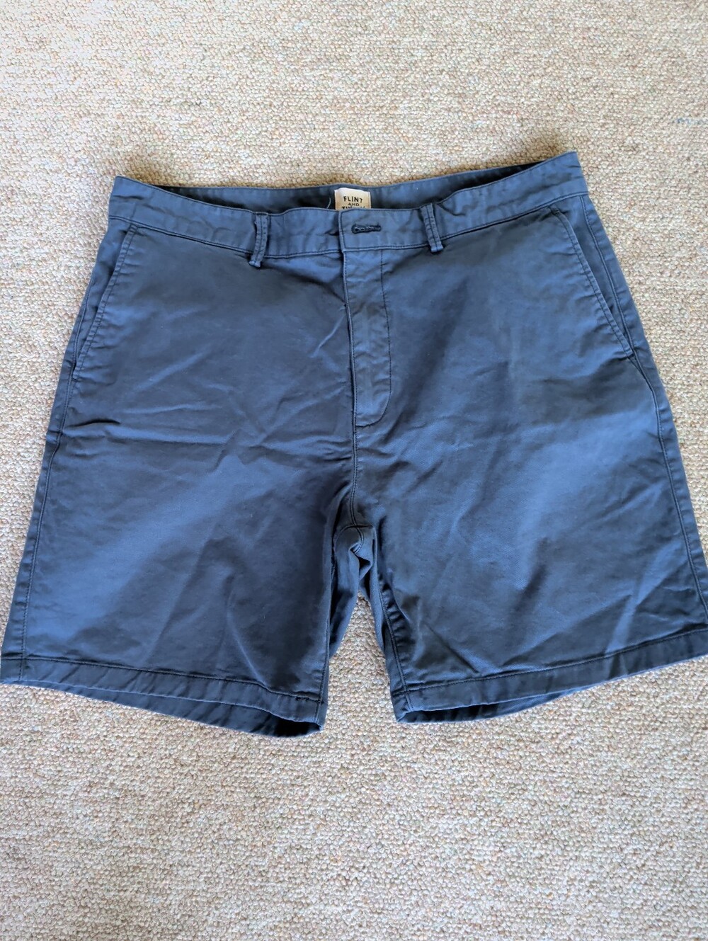 Flint and Tinder Chino Short 7" Inseam Blue